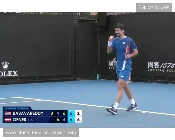 网球抢七大战正手连续制胜击穿底线